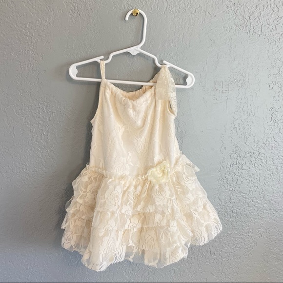 CUDDLE COUTURE LACE BABY DRESS - Picture 1 of 7
